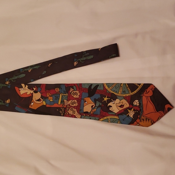 Flinestones and George Jetson Cartoon Tie - Picture 2 of 4